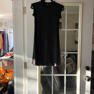 Tiana B. Classic Black Mini Dress